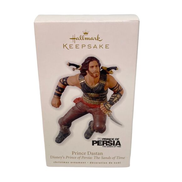 Disney Hallmark Keepsake Ornament Prince of Persia Prince Dastan 2010 NEW - Picture 1 of 2